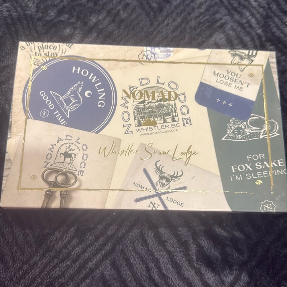 Nomad cosmetics whistler palette